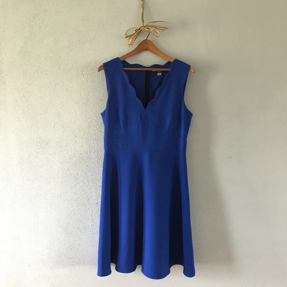 Karl Lagerfeld Cobalt Blue Dress
